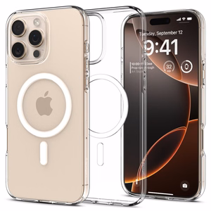 Spigen Liquid Crystal Mag Magnetinis dėklas iPhone 16 Pro - skaidrus