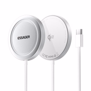 Беспроводное зарядное устройство Essager "ES-WC11" Qi2 серебристый 15W