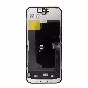LCD ekranas (m) iPhone 15 Pro su jutikliniu skydeliu - juodas (m) (HD+ Incell) IC Transferable