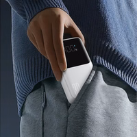 Mini išorinė baterija Joyroom JR-PBC06 30W 10000mAh su integruotais laidais (balta)