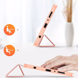 Dėklas Dux Ducis Domo Samsung X110/X115 Tab A9 8.7/X130/X135 Tab A11 8.7 rožinis