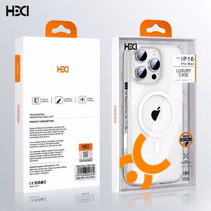 Dėklas HDD Clear MagSafe Case Apple iPhone 16 skaidrus