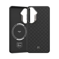 Benks Magnetic Armor Pro Armor Grid Kevlar Case Metal Frame 600D (H048) for Samsung Galaxy S26 black