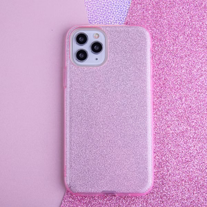 Glitter 3in1 dėklas for Xiaomi Redmi Note 14 5G (Global) rožinis
