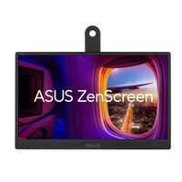 ASUS ZenScreen MB166CR kompiuterio monitorius 39,6 cm (15.6") 1920 x 1080 pikseliai „Full HD“ LCD Juoda