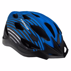 Dunlop reguliuojamas MTB dviračio šalmas, M dydžio, 55–58 cm, mėlynas ir juodas