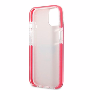 KARL LAGERFELD KLHCP13STPECPI IPHONE 13 MINI 5.4 "DĖKLAS FUCHSIA/FUSCHIA CHOUPETTE HEAD