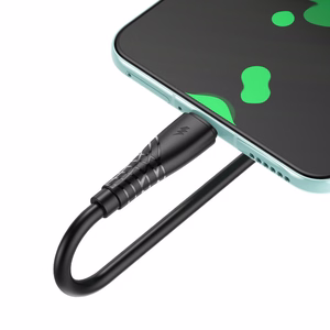 BWOO Kabelis USB - USB-C 1m 27W 3A juodas BO-X318C