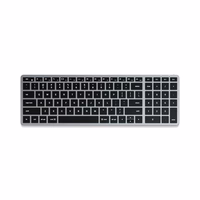 Belaidis keyboard QWERTY Satechi Slim X2 ST-BTSX2M space pilkas