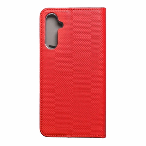 SMART CASE knygos tipo dėklas telefonui SAMSUNG A34 5G raudonas