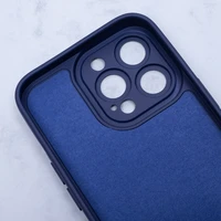 Silicon Mag dėklas telefonui iPhone 12 6,1" tamsiai mėlynas