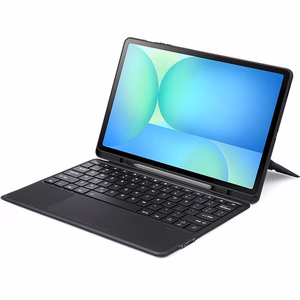 DUX DUCIS dėklas planšetėlei (m) DK sulankstomas su belaidžiu klaviatūra skirtas SAMSUNG Tab S10 FE Plus - juodas