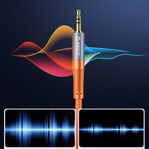 Orico AXRF audio cable mini jack 3.5 mm to 2x RCA female 3 m - orange