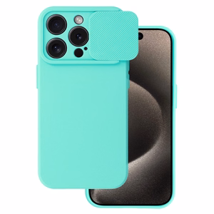 Camshield Soft dėklas telefonui Iphone 15 Pro Max mėtų
