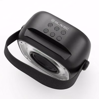 Blavec nešiojamas Bluetooth garsiakalbis WS-08 Karaoke Idol 8W su 2 mikrofonais juodas