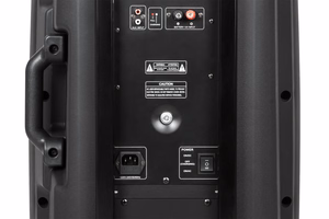 Aktyvi garso kolonėlė su 2 belaidžiais UHF mikrofonais, SD, Bluetooth, FM, USB, 60 W