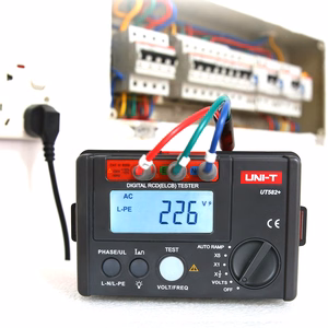 Skaitmeninis RCD jungiklių testeris Uni-T UT582+