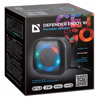 BLUETOOTH garsiakalbis DEFENDER ENJOY 10 3W juodas