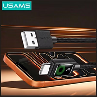 Laidas USAMS U92 18W USB-C į USB-A 1.2m juodas