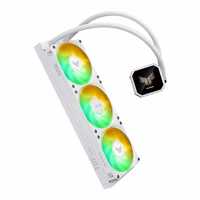 ASUS TUF Gaming LC III 360 ARGB LCD White Edition Procesorius Universalusis skystinis aušintuvas 12 cm Balta 1 vnt