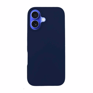 3mk Silicone dėklas telefonui iPhone 16 Plus - tamsiai mėlynas