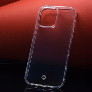 FORCELL F-PROTECT Ilgalaikis plonas dėklas IPHONE 15 Pro Max - skaidrus