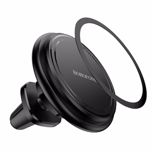 Automobilinis telefono laikiklis Borofone BH135 MagSafe (air vent) juodas