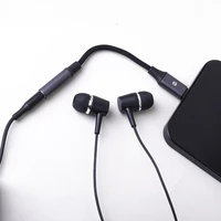 Forever adapteris audio AJL-01 3,5 mm ausinių kištukas - Lightning juodas