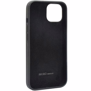 Audi silikoninis dėklas telefonui iPhone 14 6.1" juodas/juodas kietas dėklas AU-LSRIP14-Q3/D1-BK