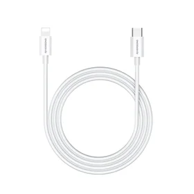 Riversong cable Lotus 08 USB-C - Lightning 1,0m 3A light grey CL76