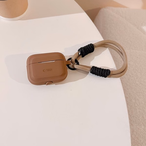 Tech-Protect silikoninis virvelės dėklas Apple AirPods Pro 1 / 2 - rudos spalvos