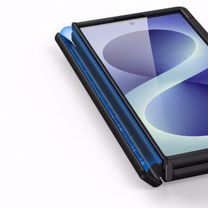 Dux Ducis Kind dėklas, skirtas Samsung Galaxy Z Fold 8 Ultra / Z Fold 7, su stovu, suderinamas su MagSafe – juodas