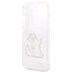 Karl Lagerfeld KLHCP14MCFNRC iPhone 14 Plus 6.7 "kietas dėklas skaidrus/permatomas Choupette Linksmybės
