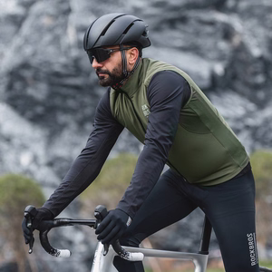 Rockbros TLMJ002 ROAD TO SKY insulated windproof vest S - green