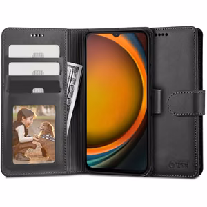 Tech-Protect Wallet dėklas telefonui Samsung Galaxy XCover 7 - juodas