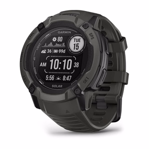 Garmin Instinct 2X Solar 2,79 cm (1.1") MIP 50 mm Skaitmeninis 176 x 176 pikseliai Lietimui jautrus ekranas Grafitas GPS (palydovinis)