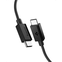 Spigen EB6020CC 60W laidas + USB-C / USB-C laidas 200 cm - juodas