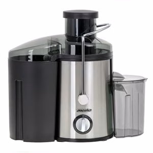 Mesko MS 4126 Black – 600 W stainless-steel juicer, 3 speeds, black