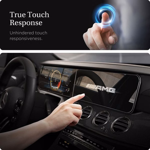 Spigen grūdintas stiklas "EZ FIT" rinkinys MERCEDES E-CLASS 2020 / 2021