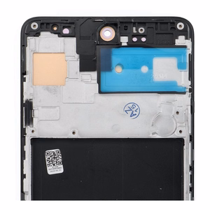 REWA OLED LCD ekranas su rėmeliu, skirtas SAMSUNG A51 4G, juodas