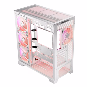 Modecom Volcano SPACE APEX ARGB MIDI „Midi Tower“ Balta