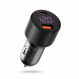 Automobilinis įkroviklis everActive CC-50Q USB QC3.0 + USB-C PD 75W