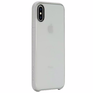 Incase Pop dėklas, skirtas iPhone X, skaidrus ir skalūno pilkas