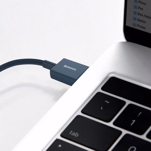 Кабель USB Baseus "Superior" синий Lightning 100 см