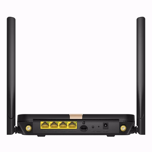 Cudy LT500D belaidis maršrutizatorius Greitas eternetas Dviguba juosta (2,4 GHz / 5 GHz) 4G Juoda