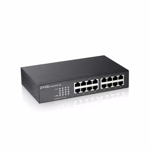 Zyxel GS1100-16-EU0104F – неуправляемый, Gigabit Ethernet, сетевой коммутатор, 16 портов