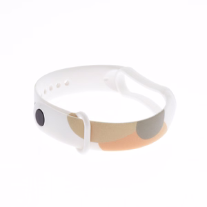 Dirželis Moro juosta Xiaomi Mi Band 3 / 4 silikoninis dirželis laikrodžio apyrankė raštas 6