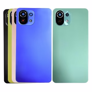 Galinis dangtelis skirtas Xiaomi Mi 11 Lite 4G (5G / NE) / Peach Pink / (su kameros stikliuku) / HQ