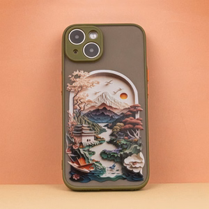 Itin madingas dėklas telefonui Samsung Galaxy S23 FE Kelioninė žalia