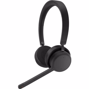 Lenovo 4XD1Q30302 belaidės ausinės su mikrofonu, su lankeliu, skambučiams/muzikai, Bluetooth, juodos